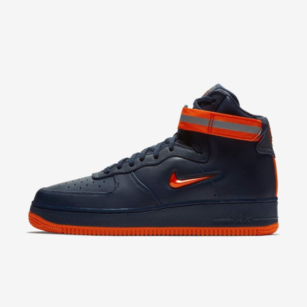 Nike Air Force 1 High NYC Obsidian Orange